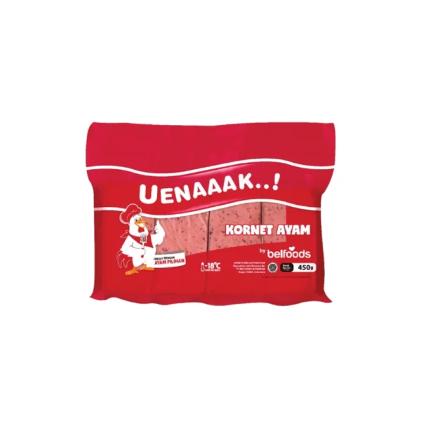 Uenaaak Kornet Ayam 450 Gram