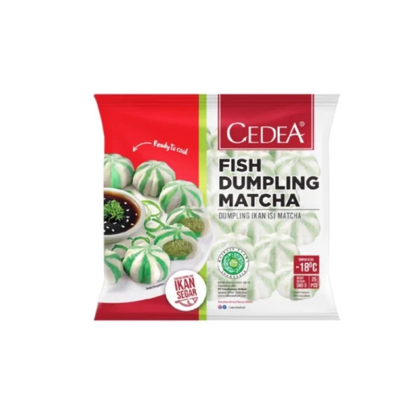 Cedea Fish Dumpling Matcha 500 Gram