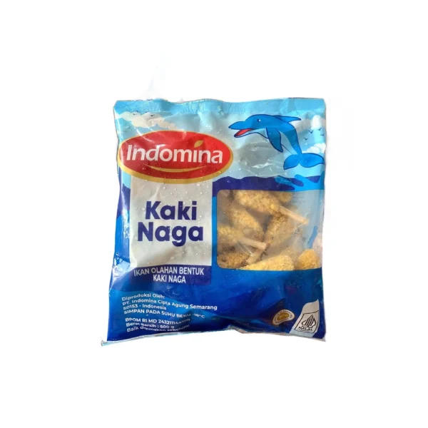 Indomina Ikan Olahan Bentuk Kaki Naga