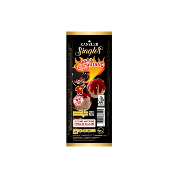 Kanzler Singles Bakso Gochujang 65GR X 12